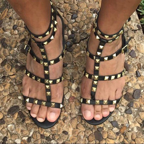 ash rockstud sandals